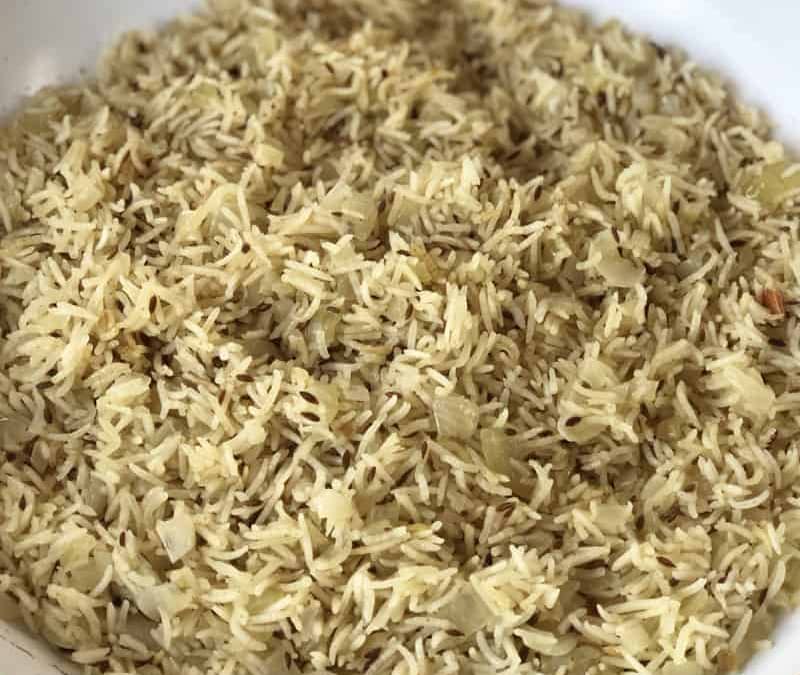 Cumin & Onion Rice Recipe