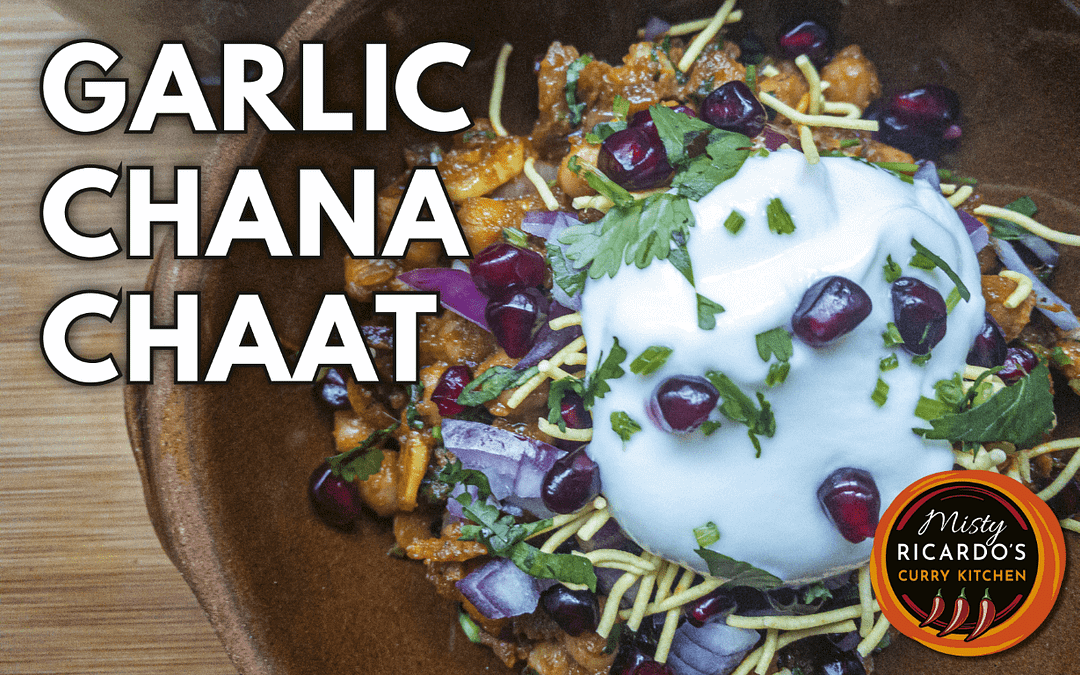 Garlic Chana Chaat Recipe