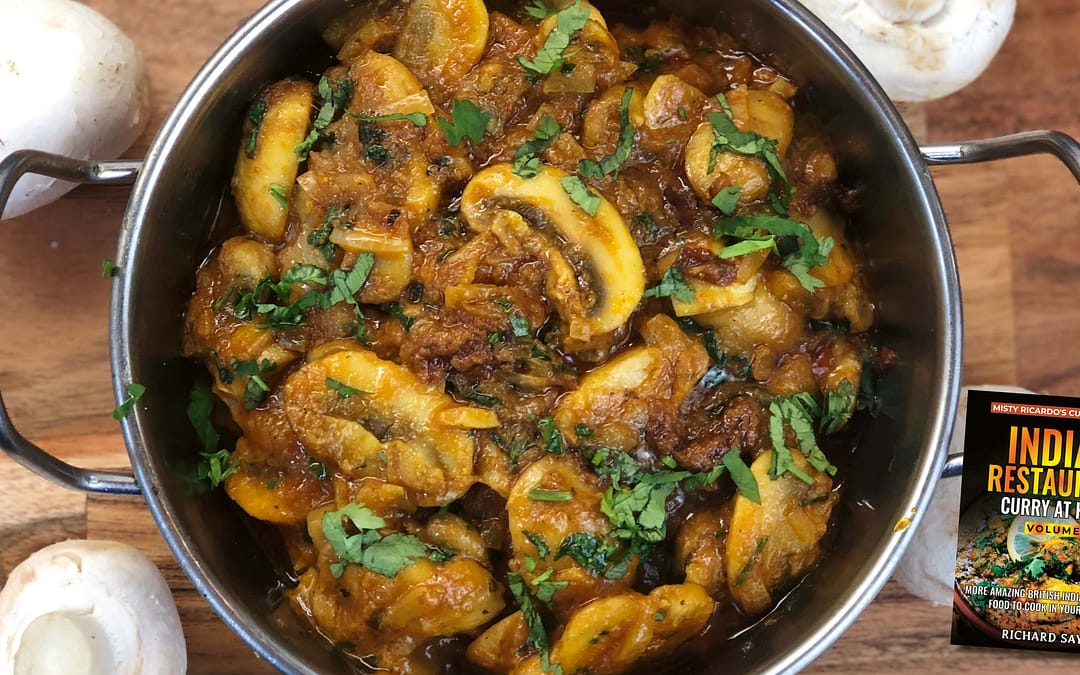 Mushroom Bhaji Recipe