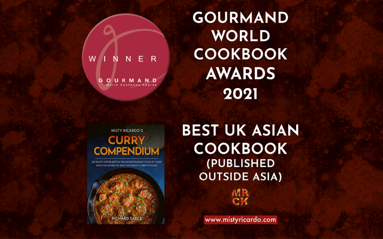 Curry Compendium Wins Gourmand World Cookbook Award!