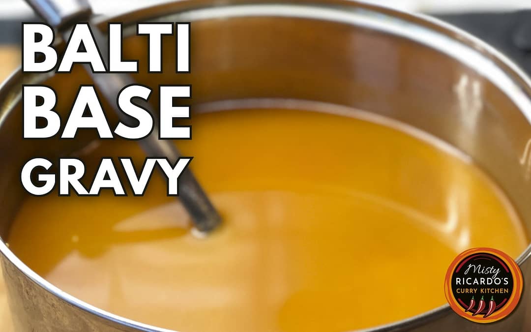 Balti Base Gravy Recipe