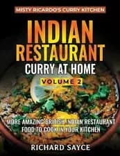 Indian Restaurant Curry at Home Volume 2 Front Cover